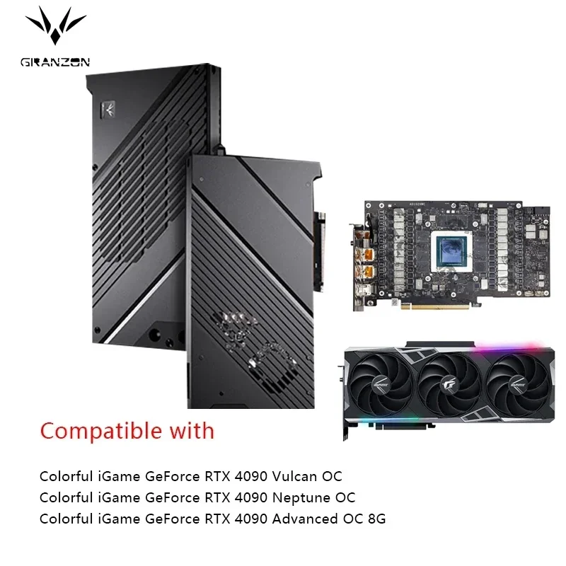 Granzon Water Block for Colorf - Rtx 4090 Water Block Full Cover recension och pris
