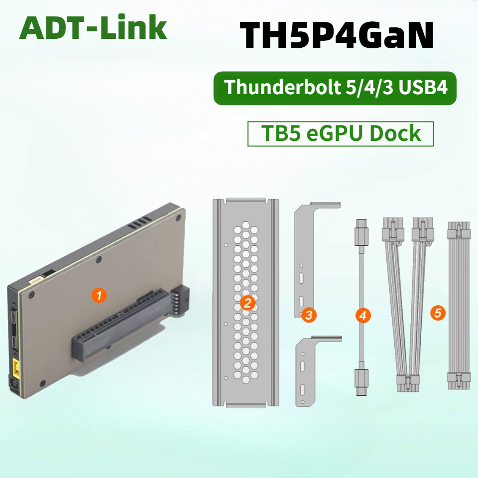 TH5P4GaN Laptop Thunderbolt 5/ - Gpu External Dock Egpu Thunderbolt 4 recension och pris