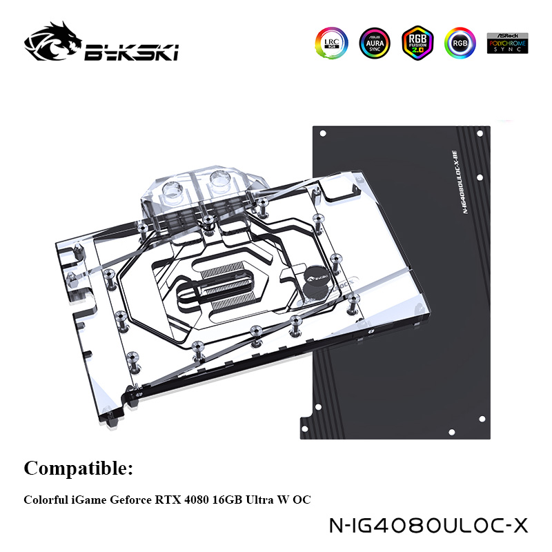Bykski Water Cooler For Colorf - Rtx 4080 Water Cooling Block recension och pris