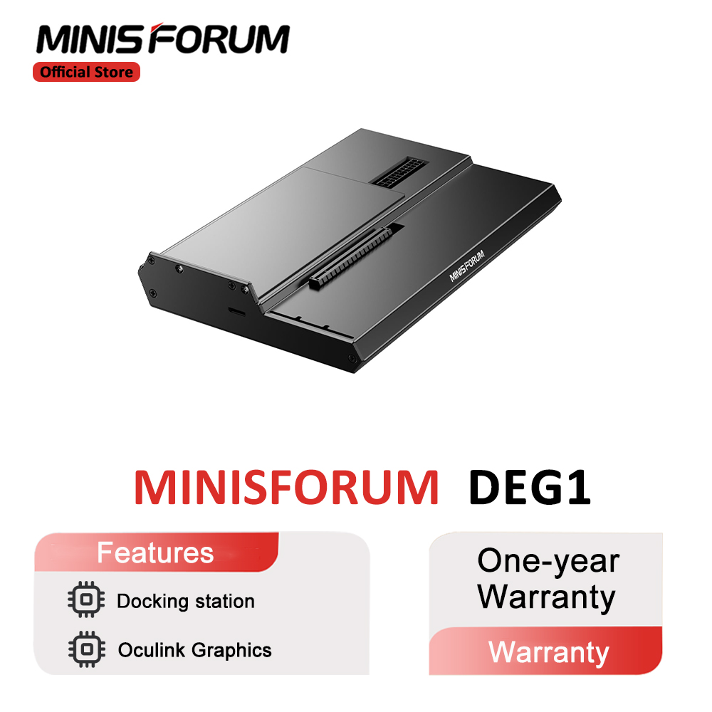 MINISFORUM DEG1 External GPU D - Oculink Gpu Dock Station recension och pris