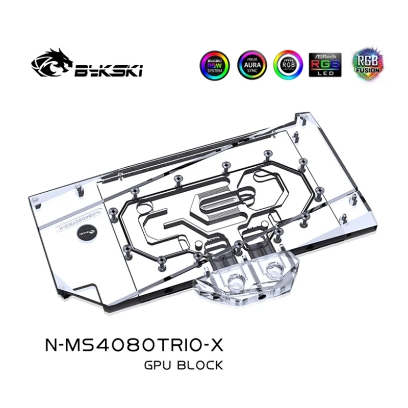 Bykski GPU Block for MSI RTX 4 - Rtx 4080 Water Cooling Block recension och pris
